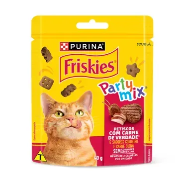 Petisco Friskies Party Mix Carne 40g